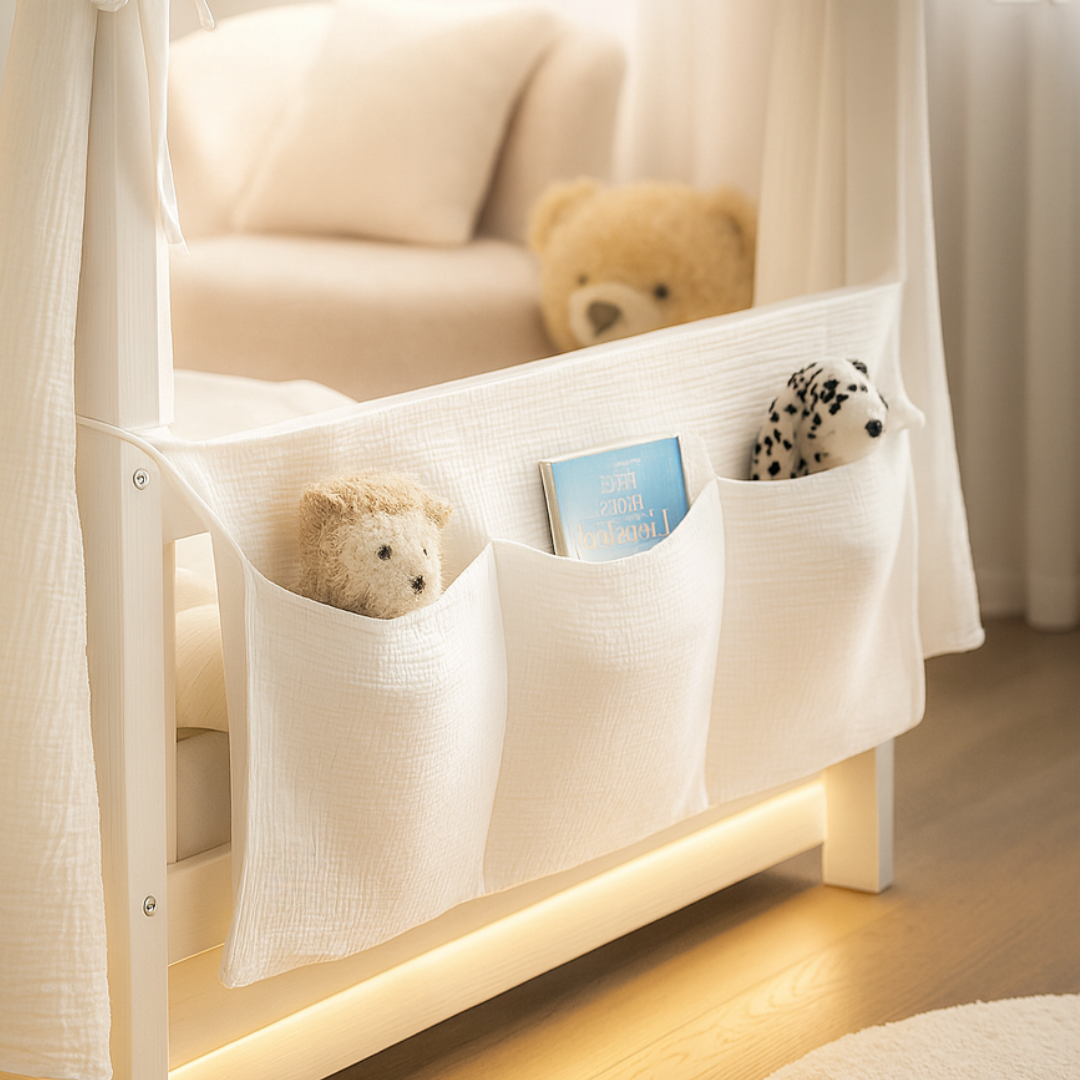 Betttasche Kangoo | Bio-Baumwolle