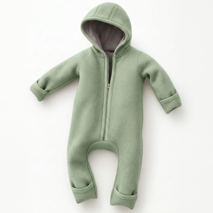 Baby-Kinder Walkoverall | Bio-Schurwolle