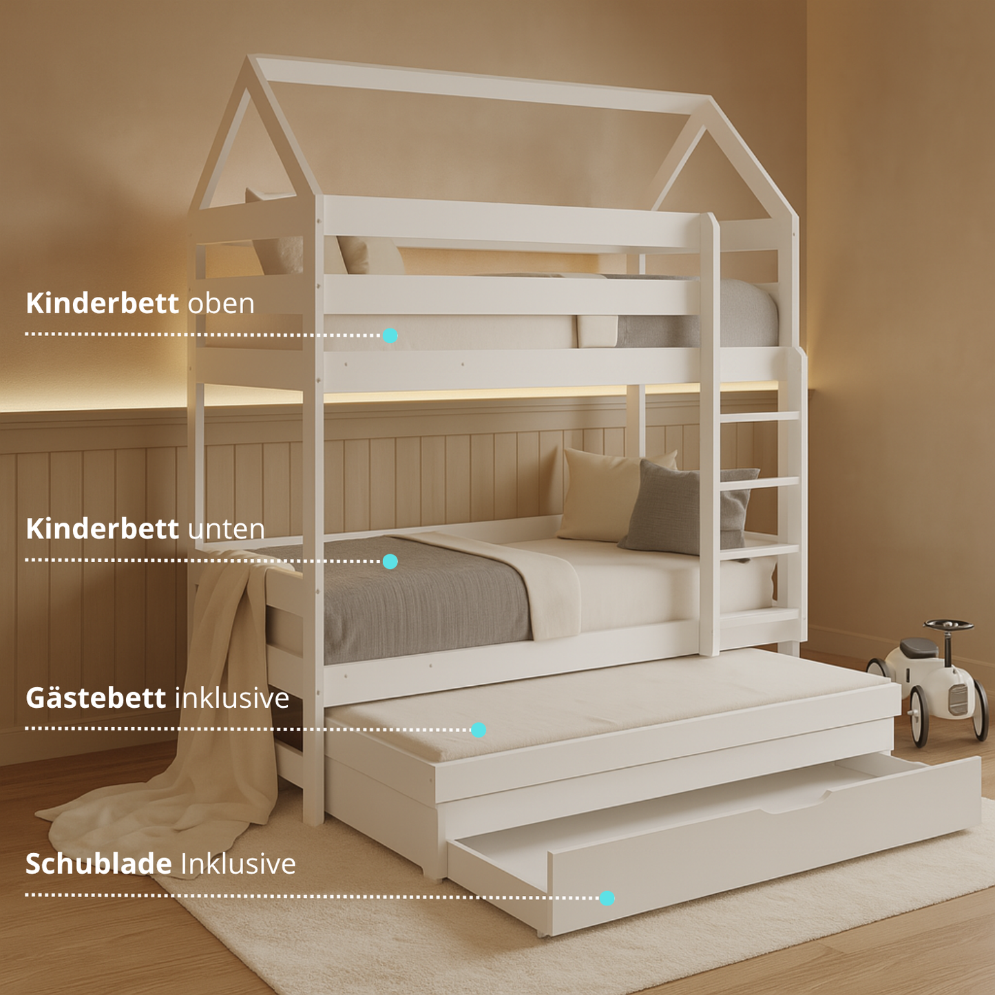 Etagenbett CASA