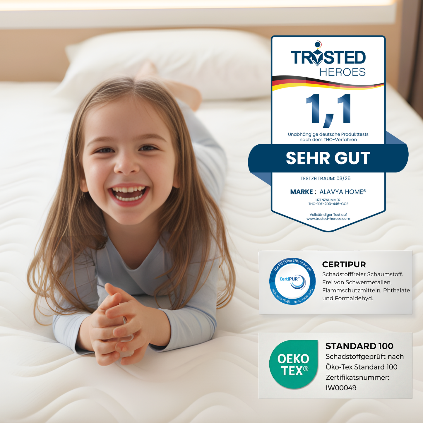 Kindermatratze COZY PLUS