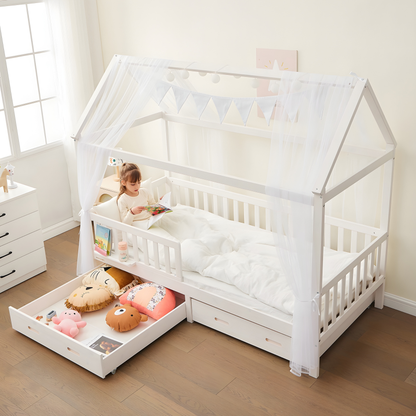 Hausbett Schubladen 2er Set.