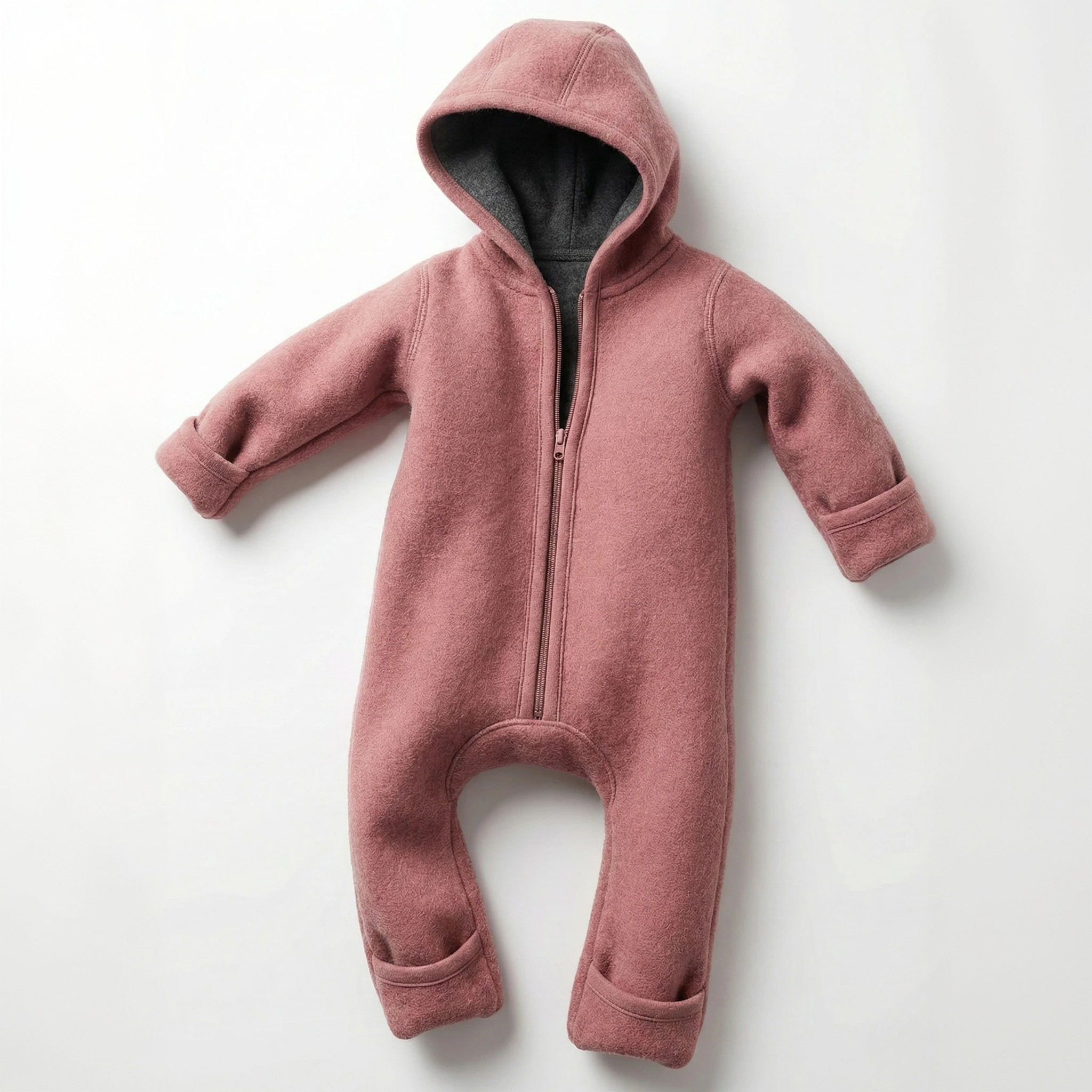 Baby-Kinder Walkoverall | Bio-Schurwolle