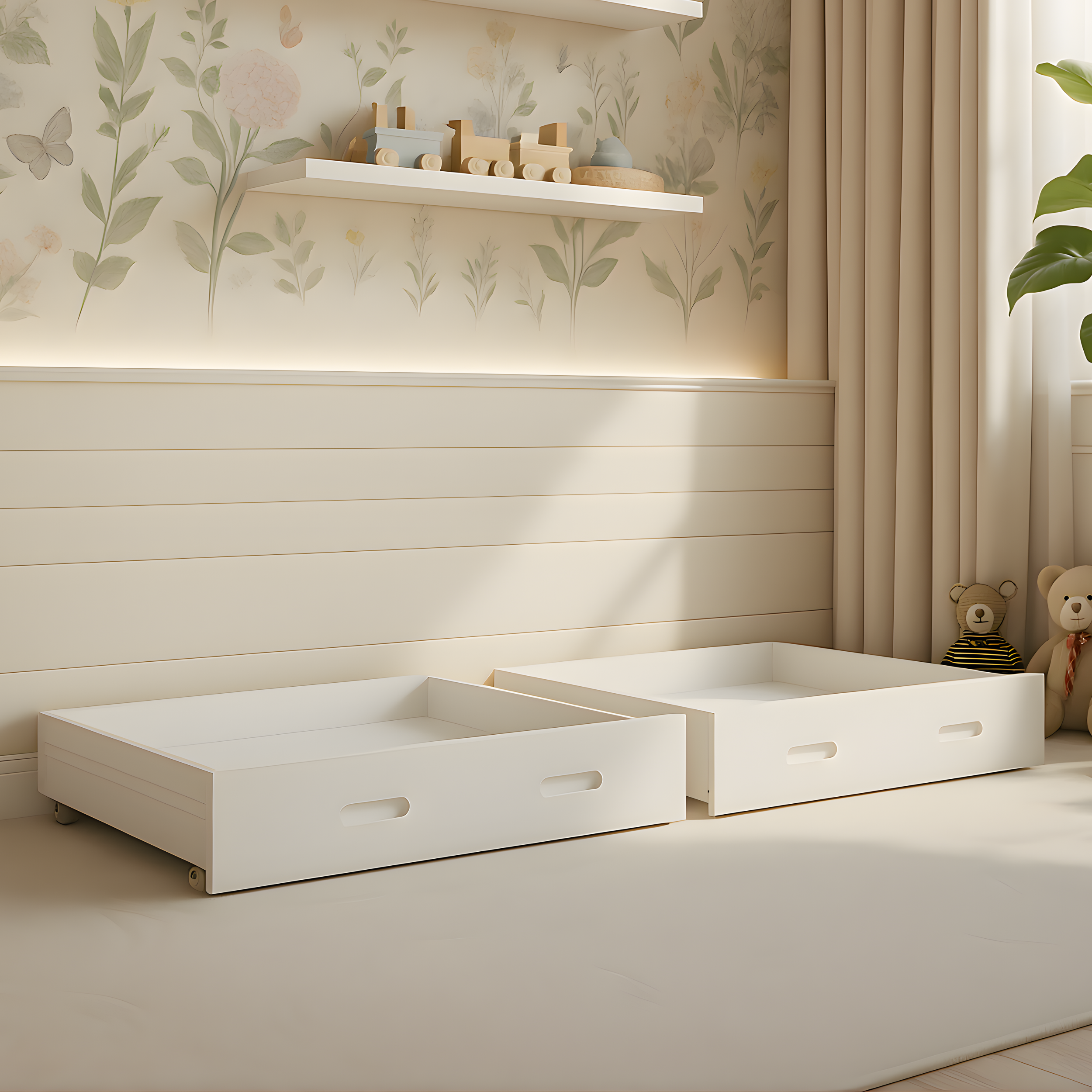 Hausbett Schubladen 2er Set.